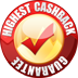 our best cashback rate guarantee